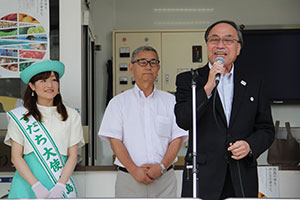 濱野区長よりあいさつ