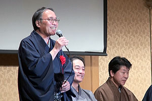 品川区をPRする濱野区長