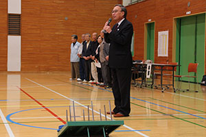 濱野区長よりエール