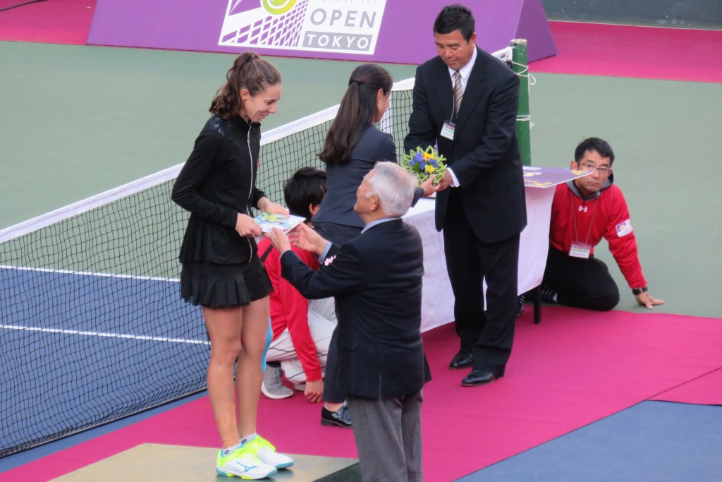 準優勝の選手