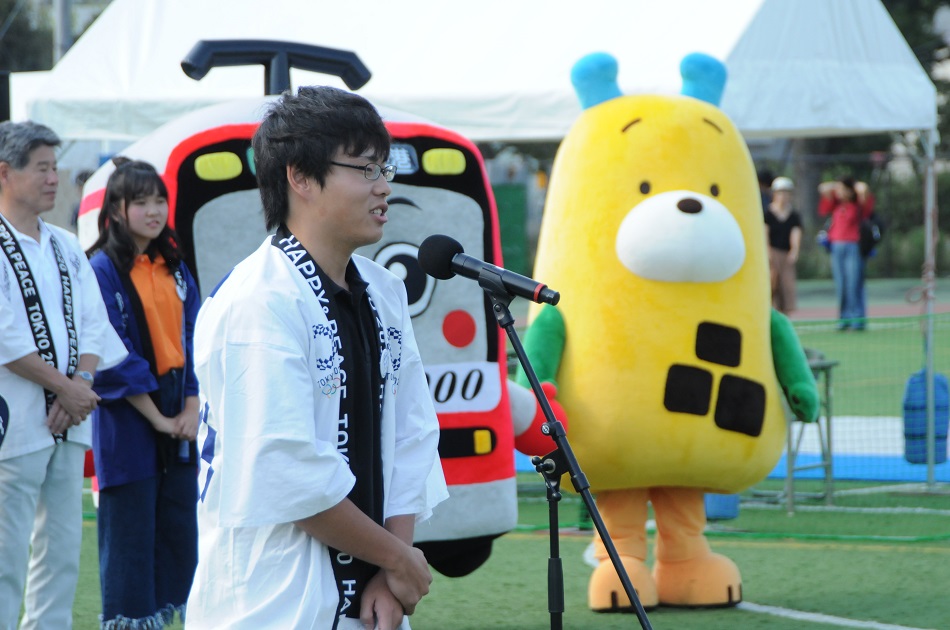 閉会式実行委員長のあいさつ