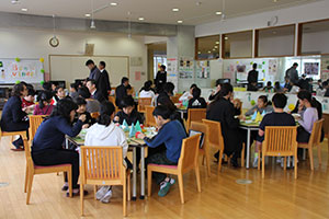 グローバル給食 実施の様子