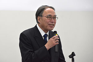 濱野区長　式辞