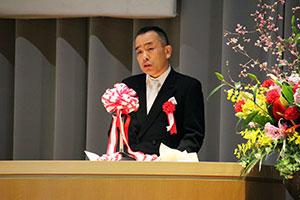 PTA会長の祝辞