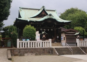 氷川神社とわき水