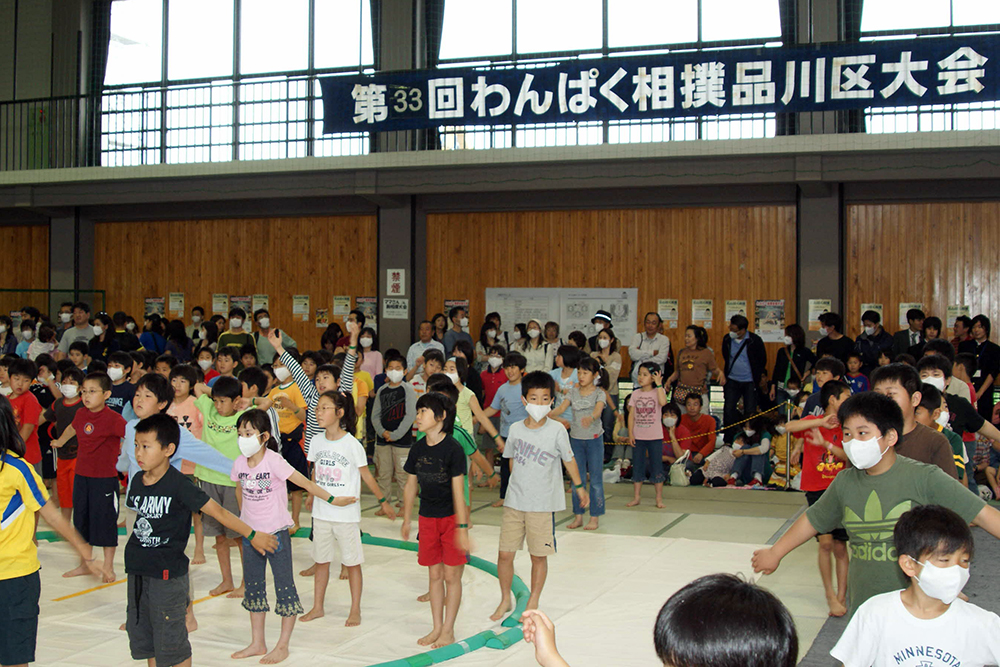 わんぱく相撲会場