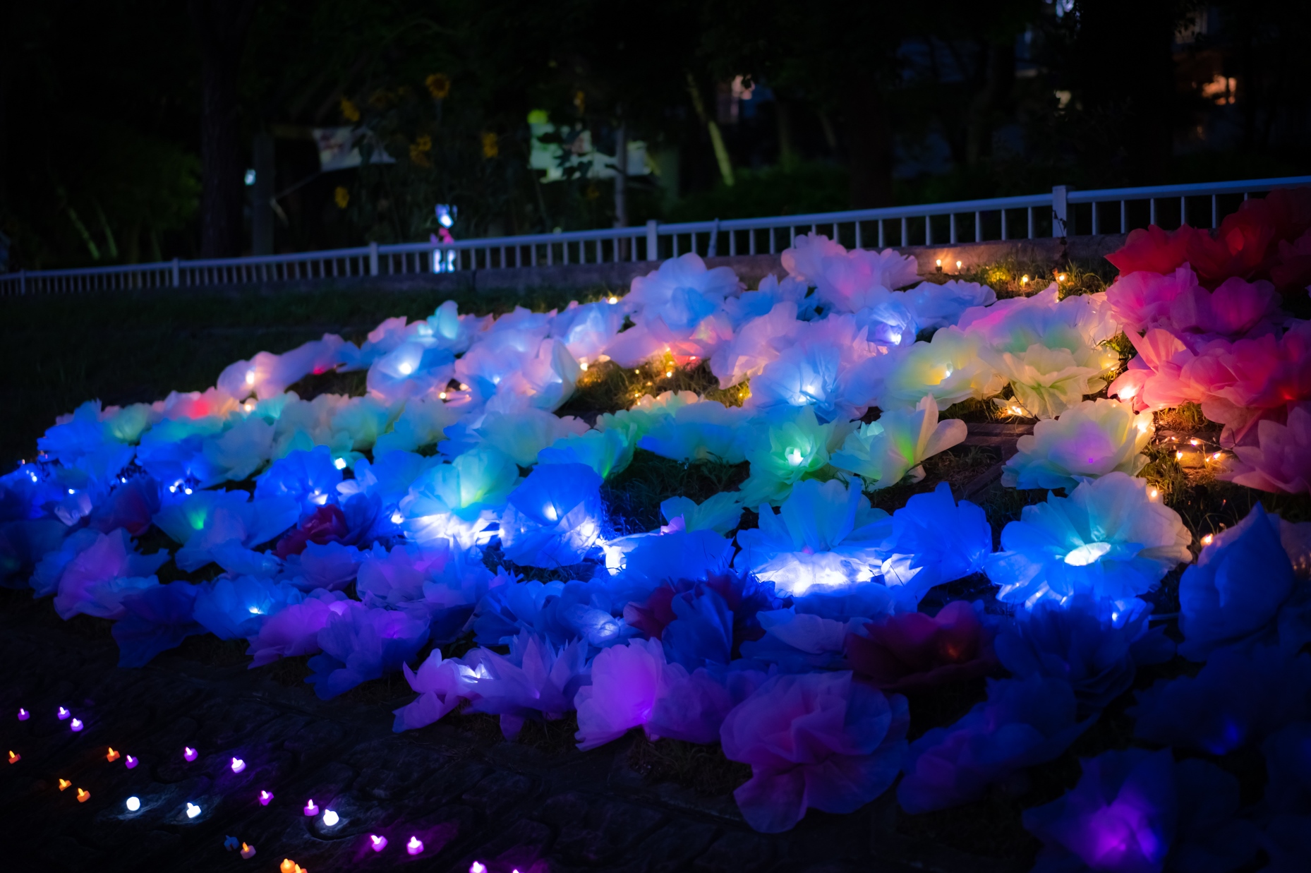 花びらのようなキャンドル